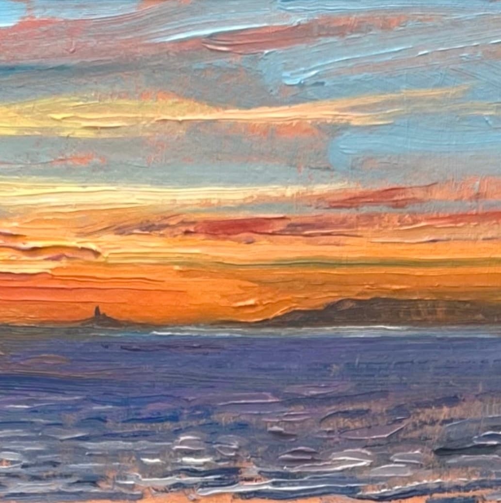 Vistas del cabo de Trafalgar (2 piezas)