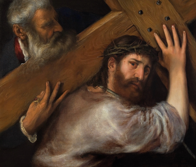 Cristo con la cruz a cuestas - Image 1